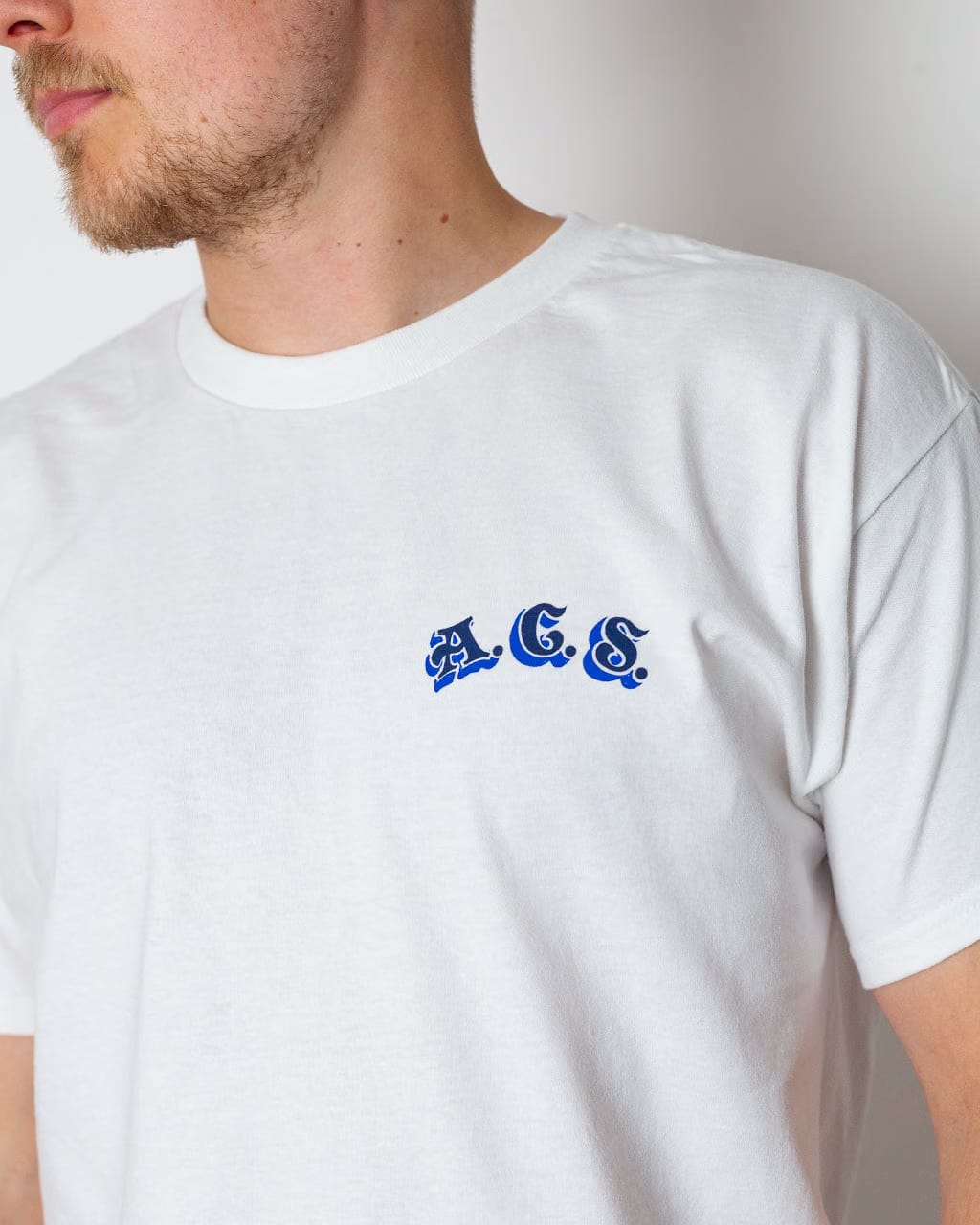 Atlantic Coastal Supplies Mackerel Tee - White