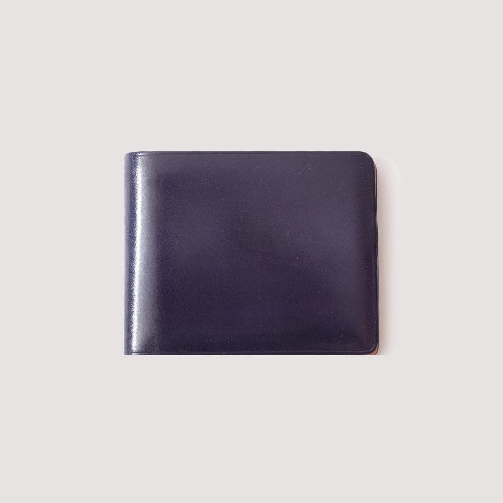 Il Bussetto Bi-Fold Wallet - Dark Navy