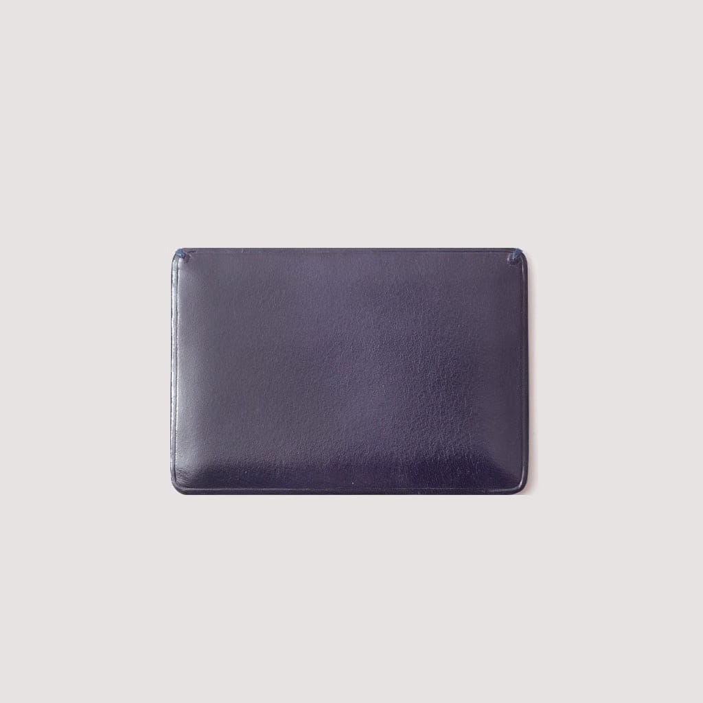 Il Bussetto Slim Card Holder - Dark Navy