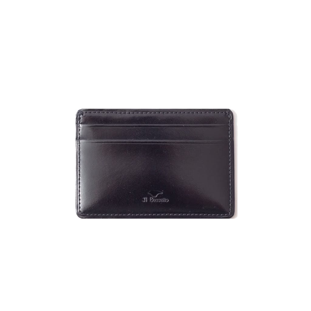 Il Bussetto Slim Card Holder - Black