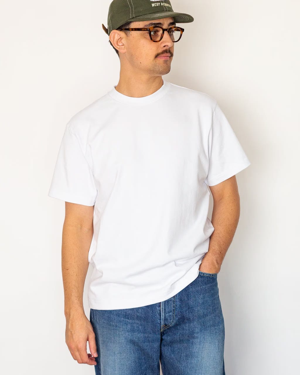 Power Goods Super Weight Tee - White