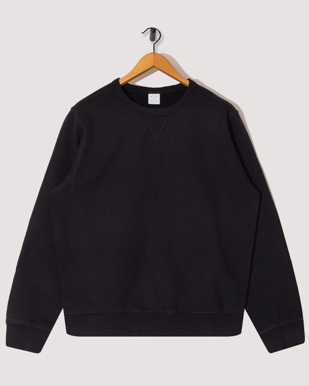 Pop Trading Company Pop Logo Crewneck Sweatshirt - Black