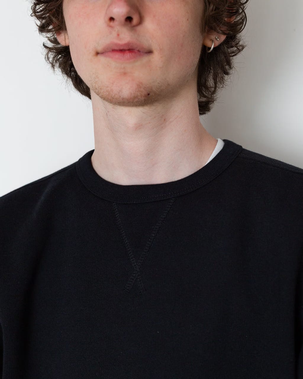 Pop Trading Company Pop Logo Crewneck Sweatshirt - Black