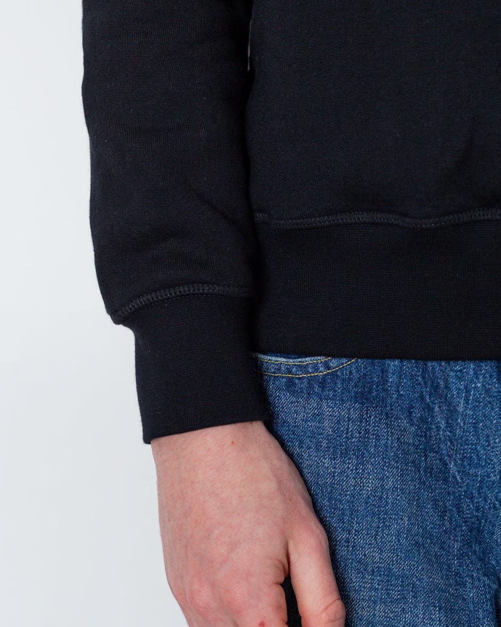 Pop Trading Company Pop Logo Crewneck Sweatshirt - Black