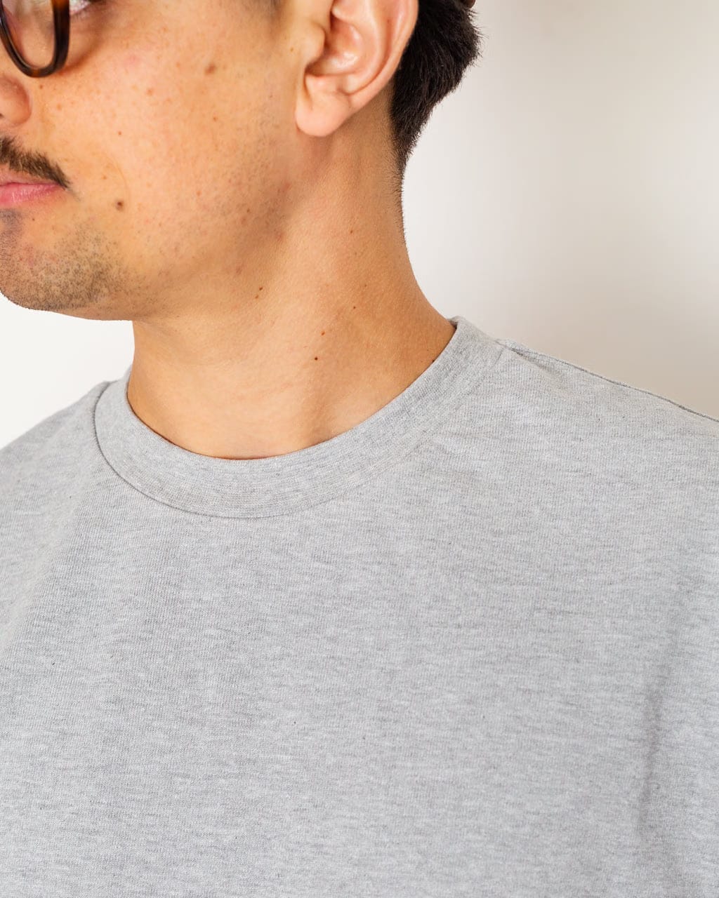 Power Goods Super Weight Tee - Heather Grey