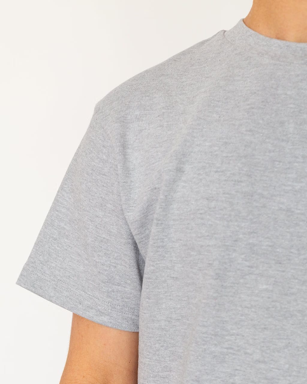 Power Goods Super Weight Tee - Heather Grey