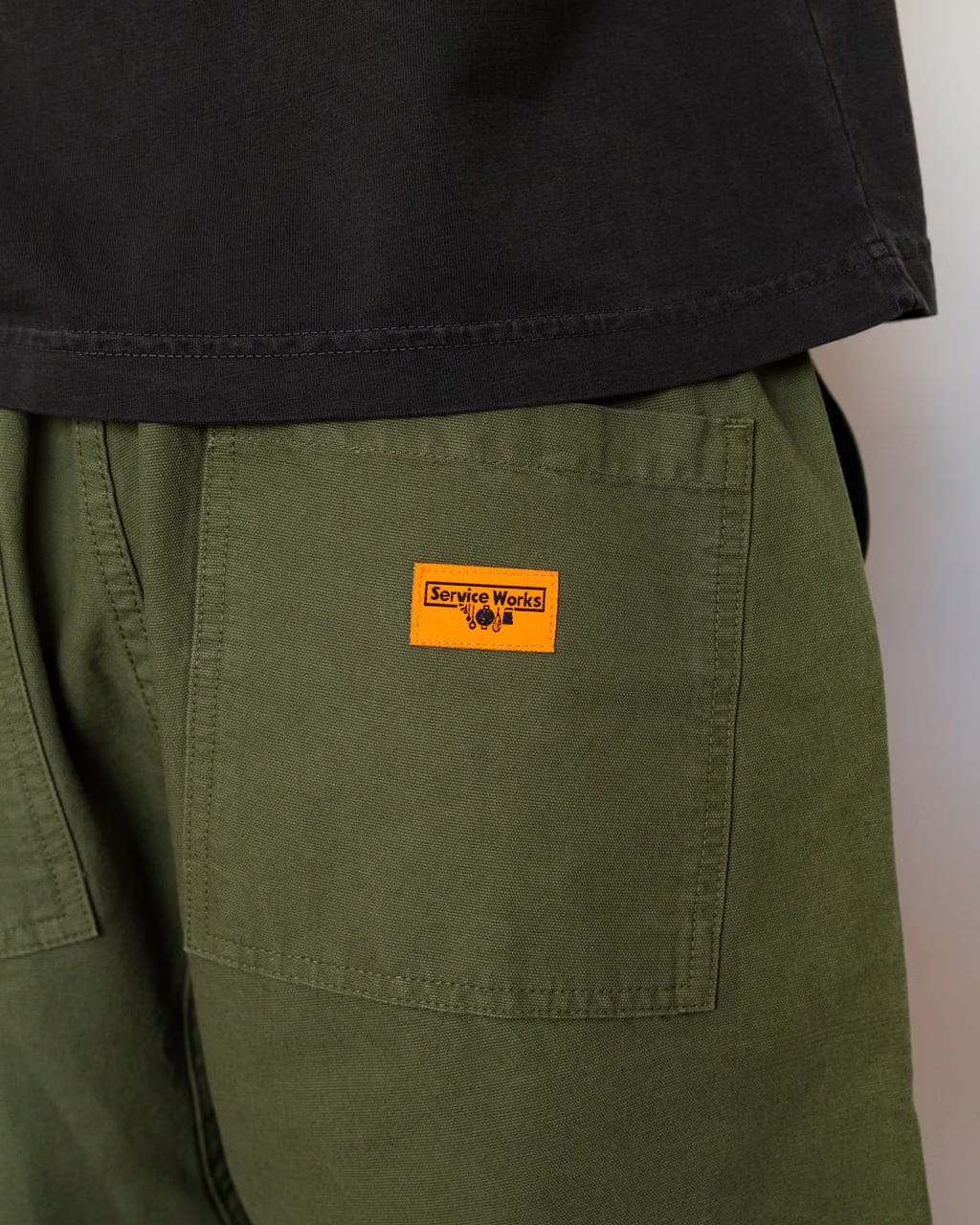 Service Works Chef Shorts - Olive