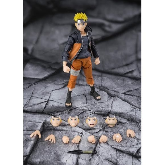 TAMASHII NATIONS Bandai Tamashii Nations S.H. Figuarts Naruto Uzumaki The Power To Unite Action Figure