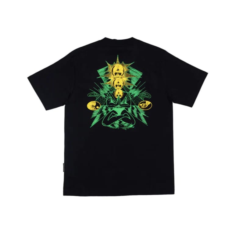 Holiday Route Energy Patterns T-Shirt Black