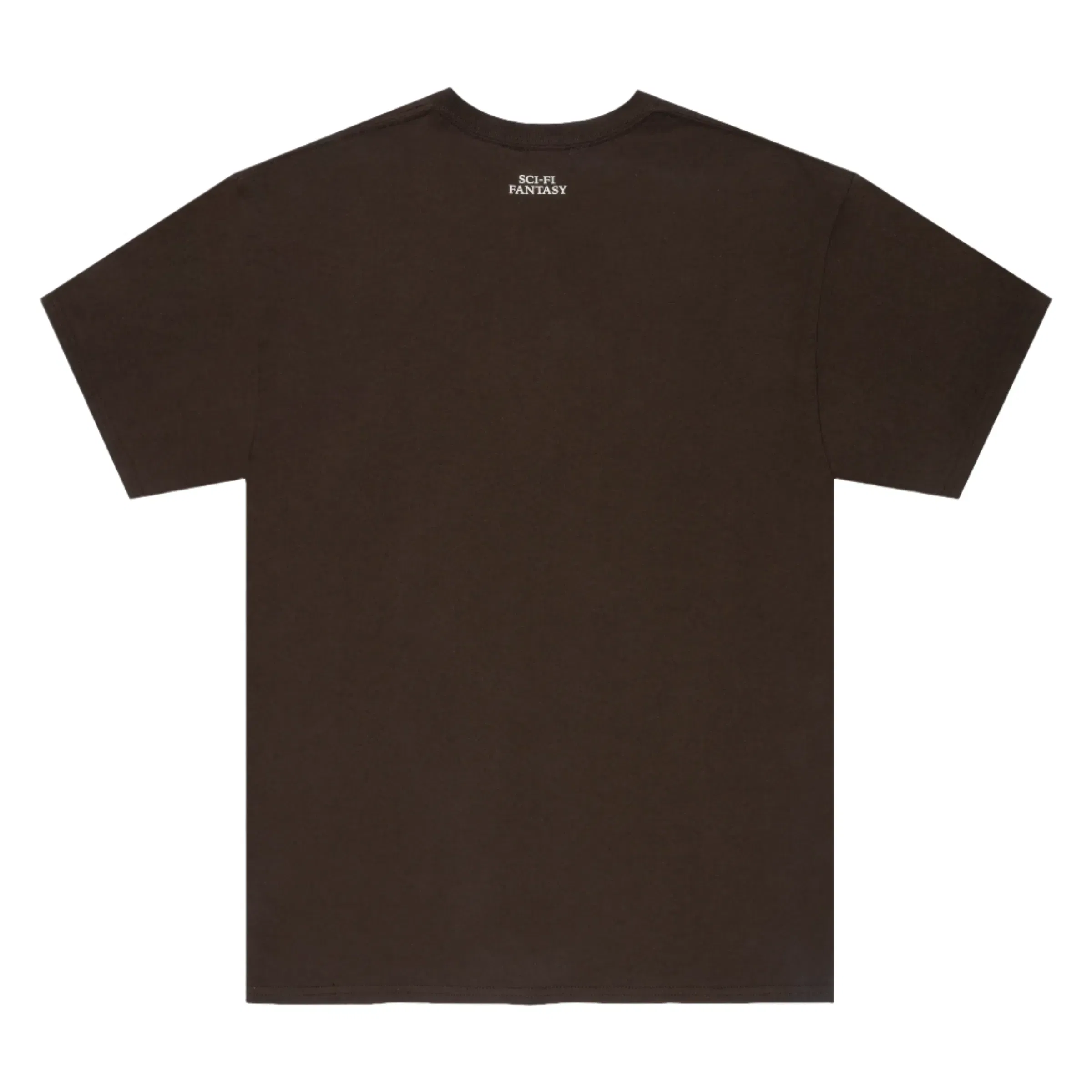 Sci-Fi Fantasy Venn Diagram T-Shirt Brown