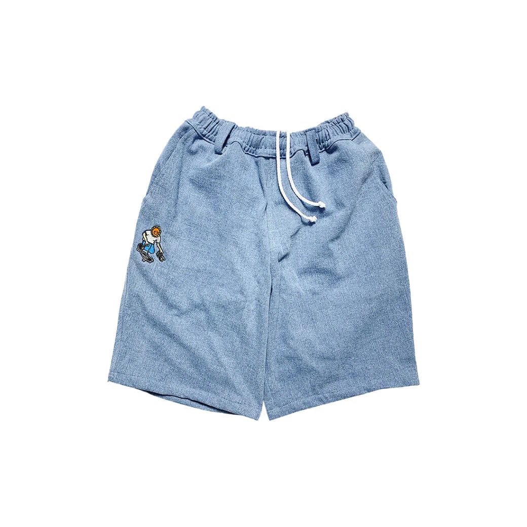 Televisi Star Sunny Filmer Baggy OG Denim Shorts Light Blue