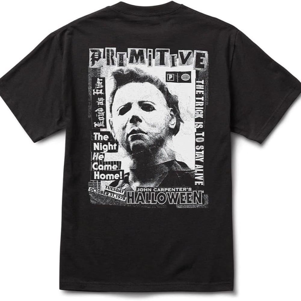Primitive X Halloween Flyer T-Shirt Black