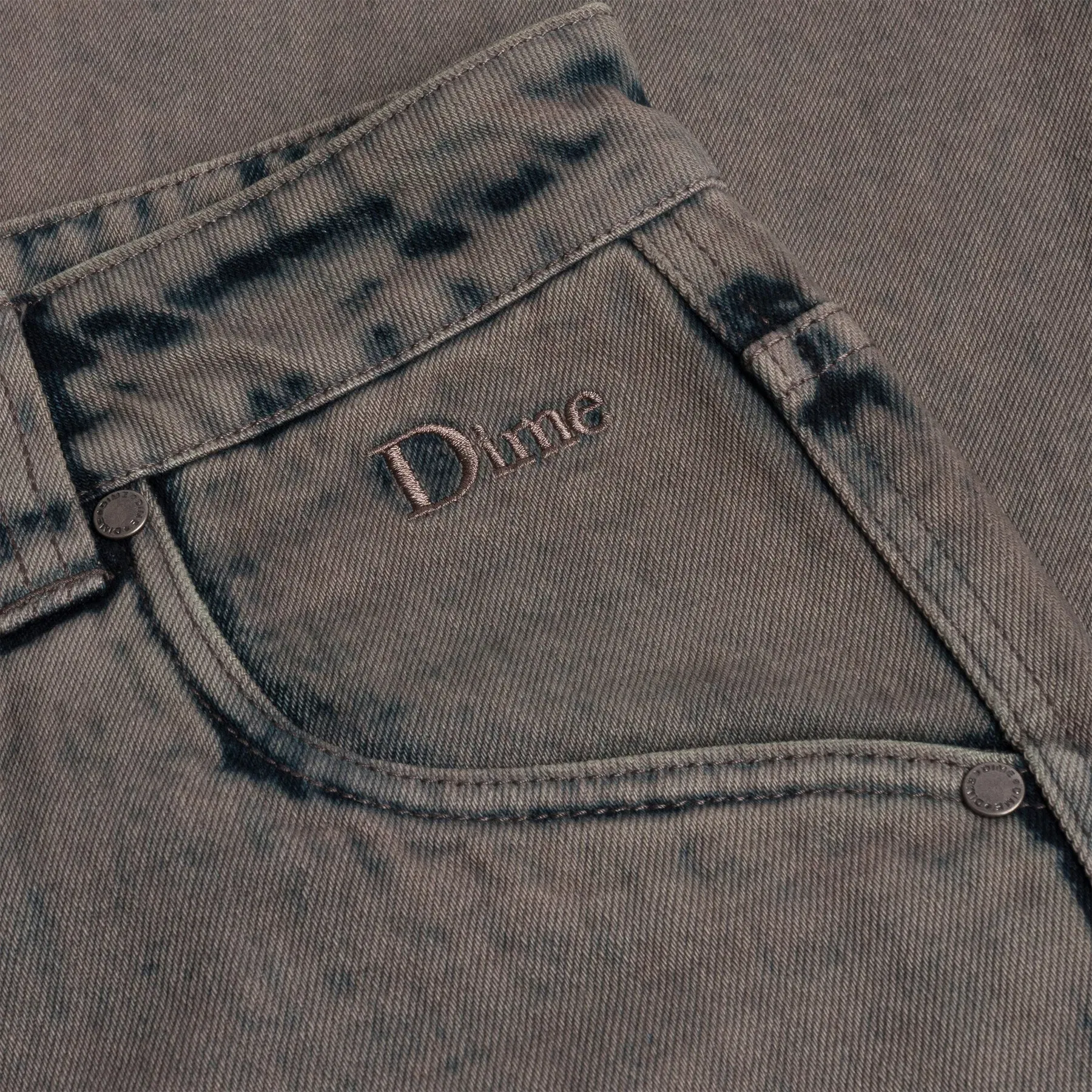 Dime Classic Relaxed Denim Pants Overdyed Taupe