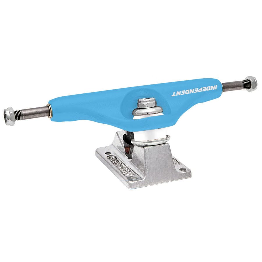 Independent 139 Stage 11 BTG Speed Blue Silver Standard Skateboard Trucks