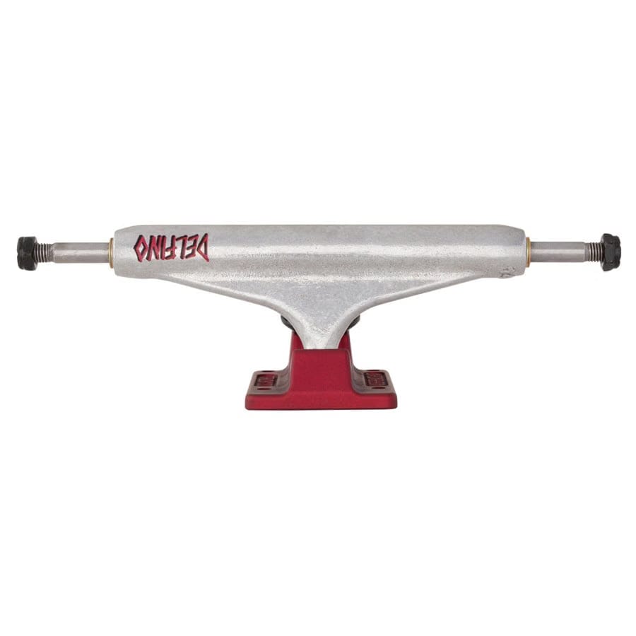 Independent 159 Stage 11 Hollow Delfino Silver Red Standard Skateboard Trucks
