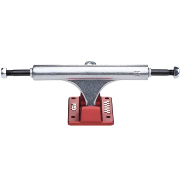 Ace 33 Classic Polished/Red Skateboard Trucks