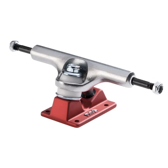 Ace 33 Classic Polished/Red Skateboard Trucks