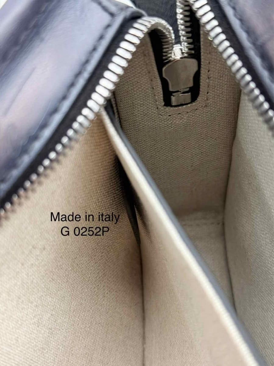 BERLUTI Un Jour Gulliver Scritto Brown Briefcase
