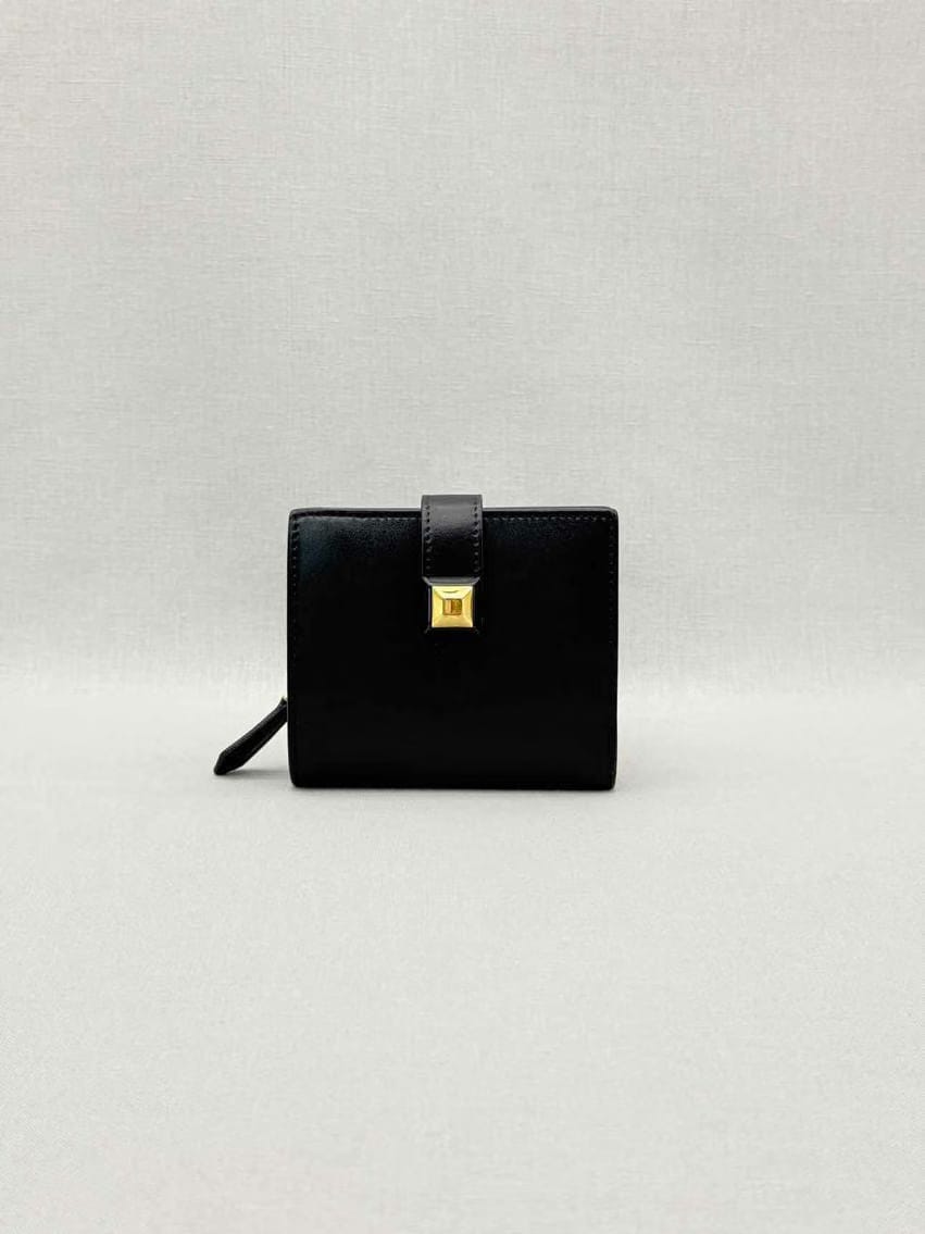 FENDI Black Compact Wallet