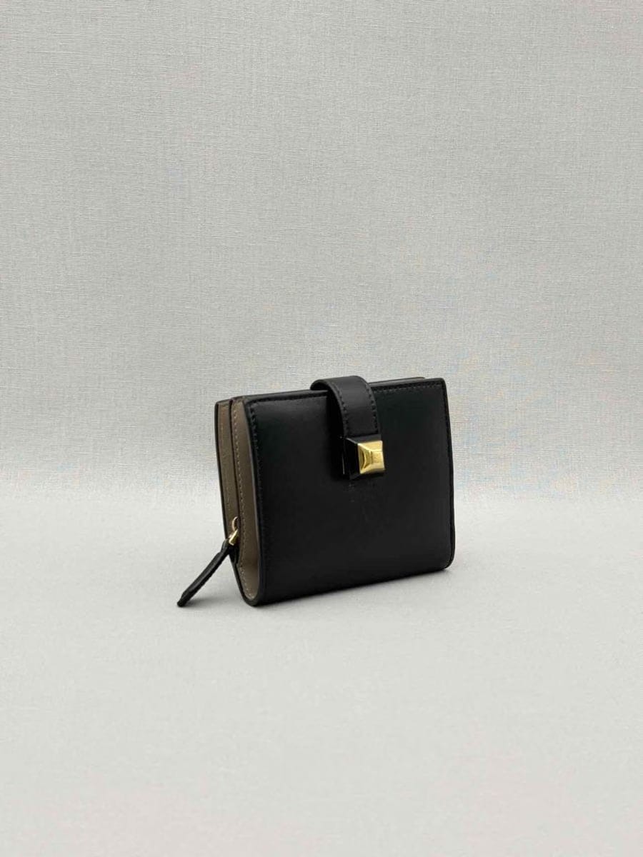 FENDI Black Compact Wallet