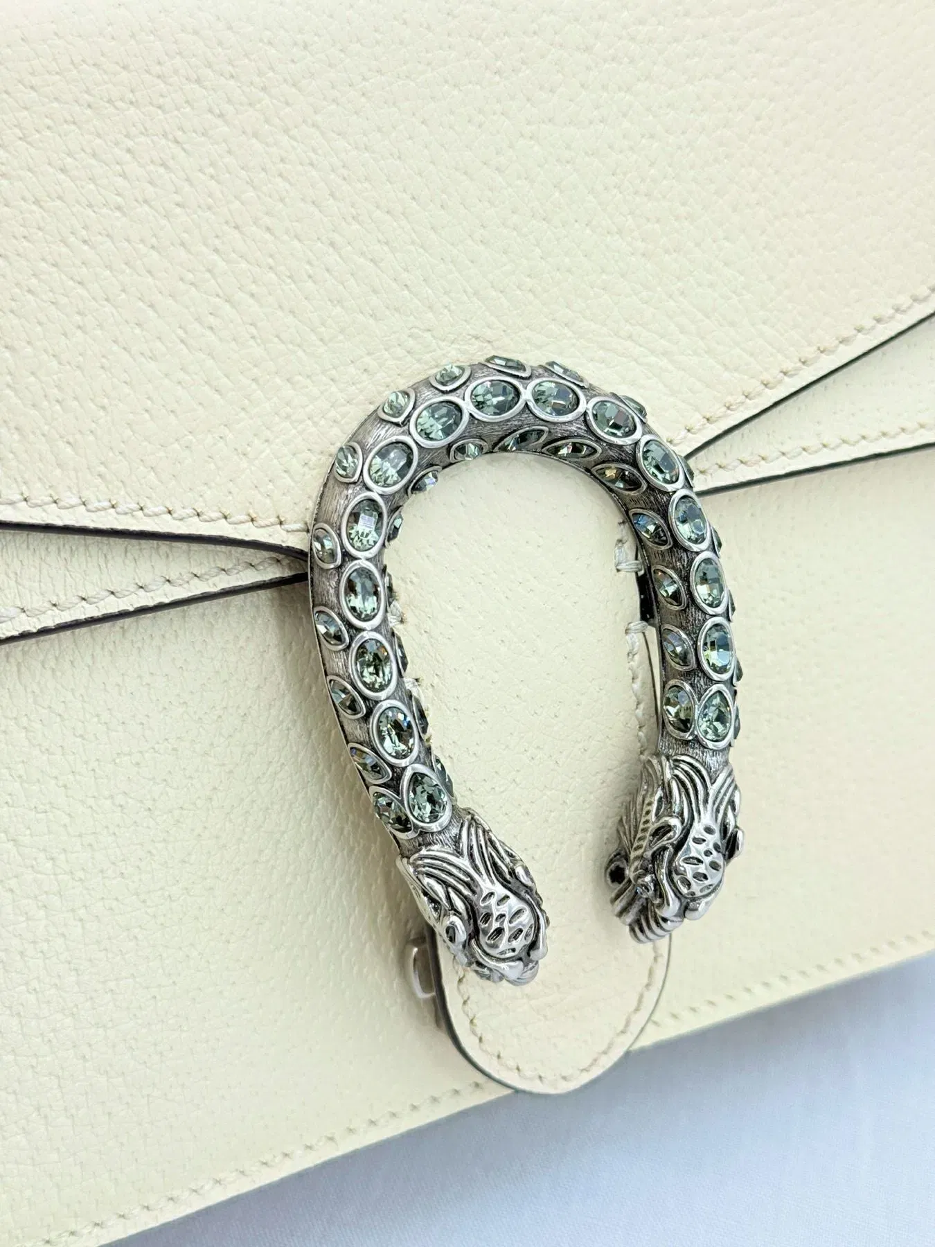 GUCCI Dionysus White Shoulder Bag