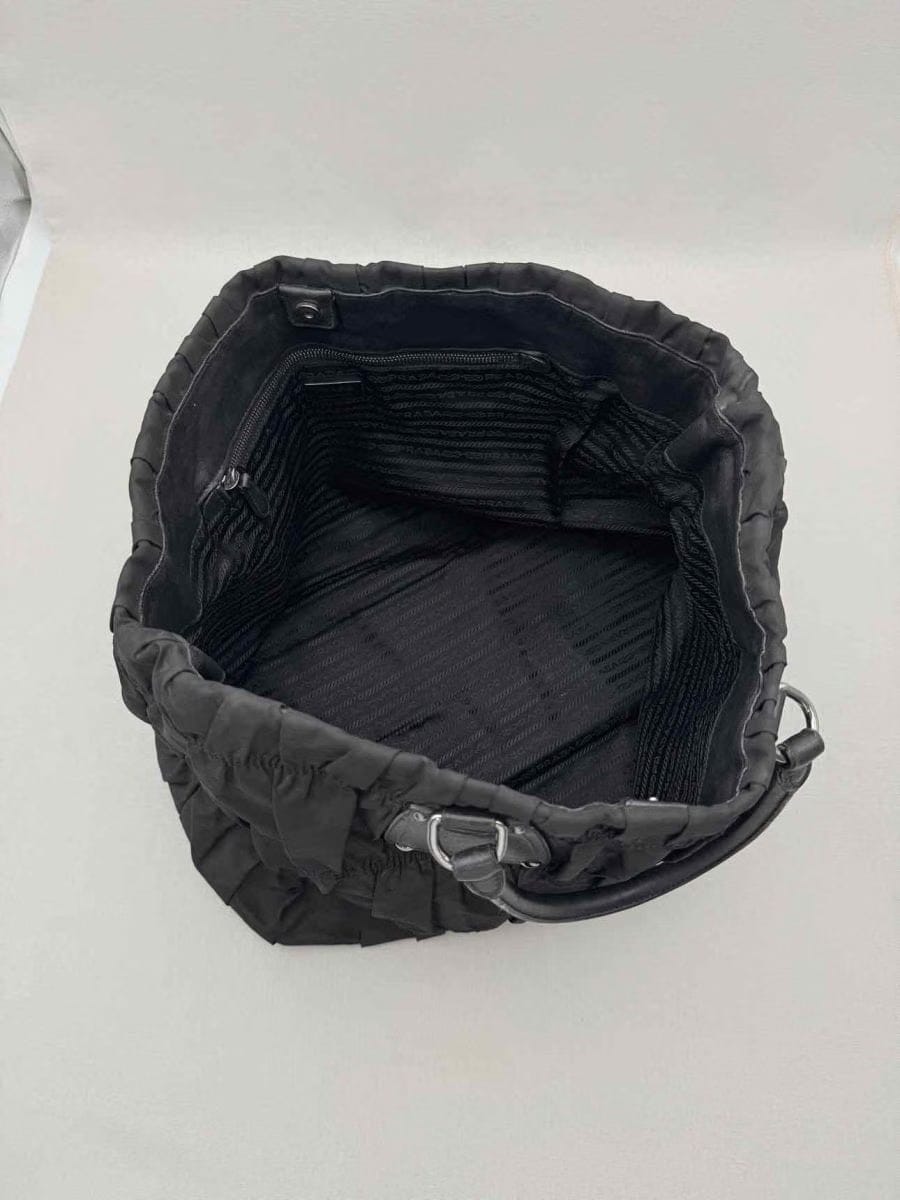 PRADA Tessuto Black Tote Bag