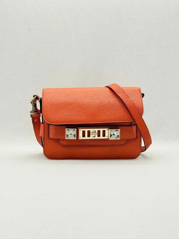 PROENZA SCHOULER Classic PS11 Orange Shoulder Bag