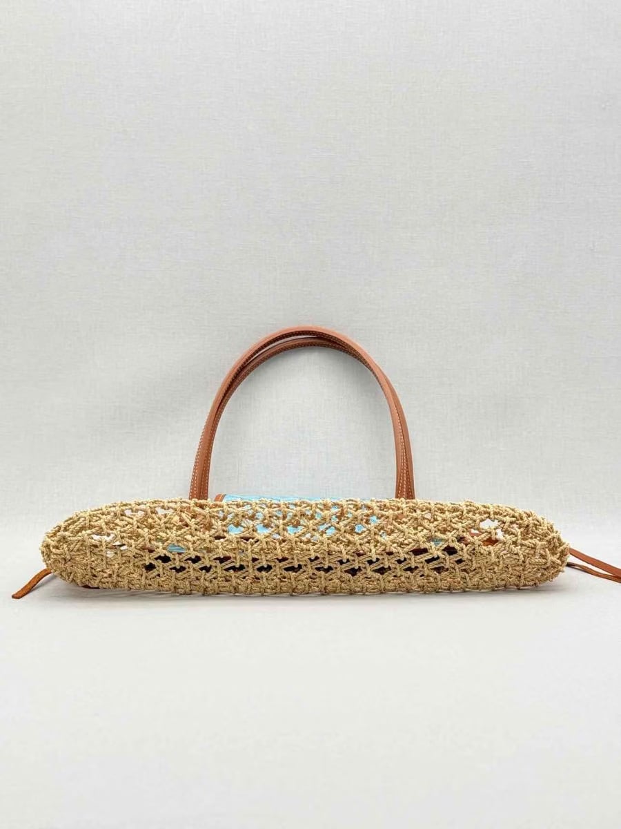 GOYARD Limited Edition Brown & Blue Tote Bag