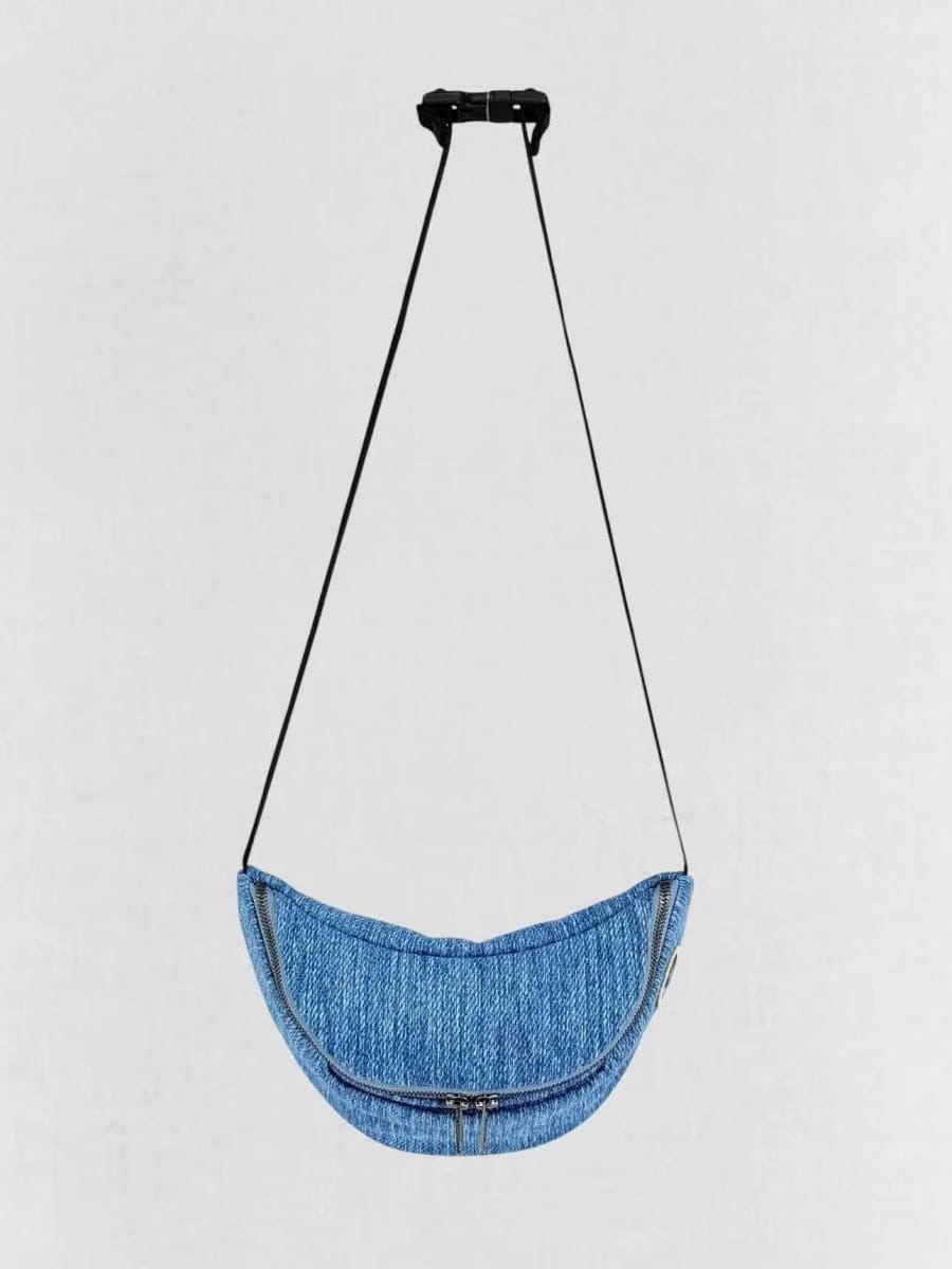 ARTIPOPPE Magic Blue Woven Belt Bag