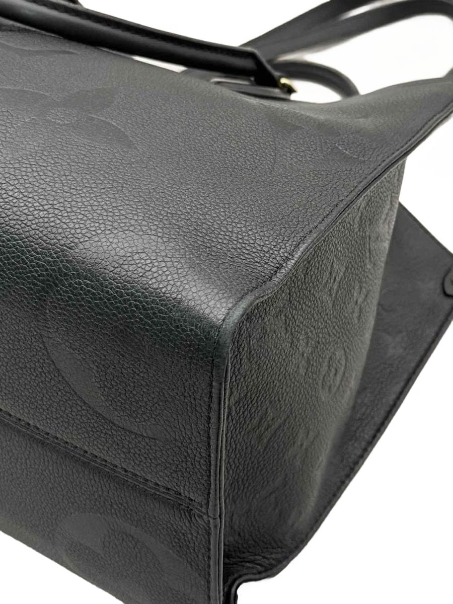 LOUIS VUITTON Onthego Black Tote Bag