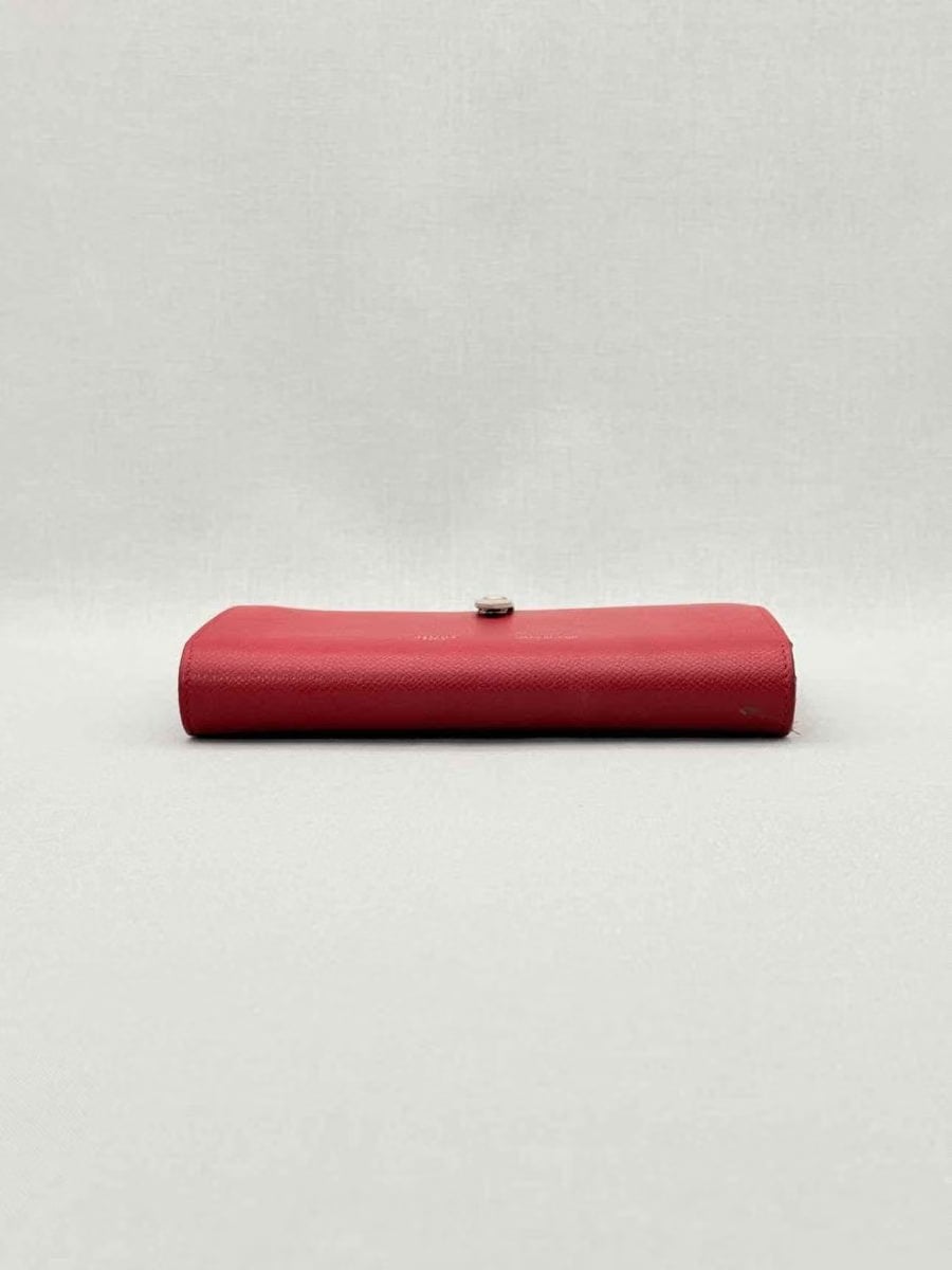 CELINE Red & Beige Continental Wallet
