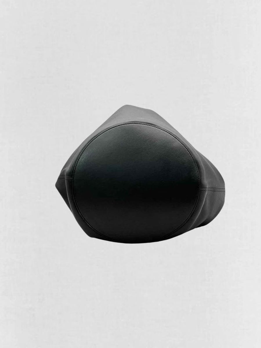 KHAITE Lotus Black Tote Bag