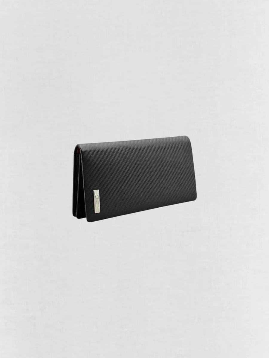 ST.DUPONT Men's Black Weave Continental Wallet