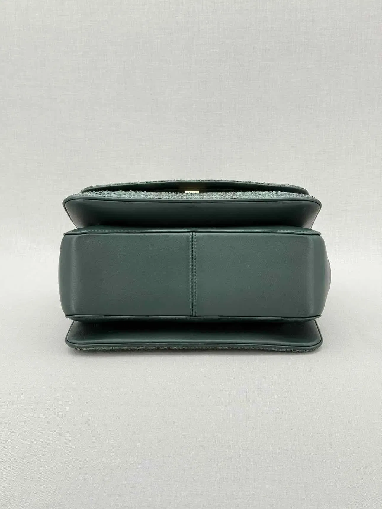 DOLCE & GABBANA Miss Margarita Green Shoulder Bag