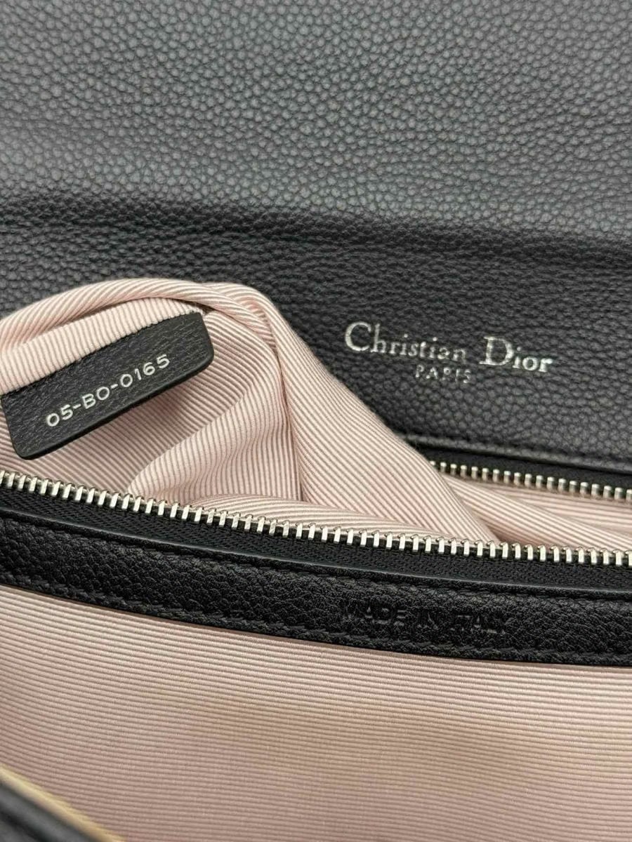 CHRISTIAN DIOR Diorama Black Shoulder Bag