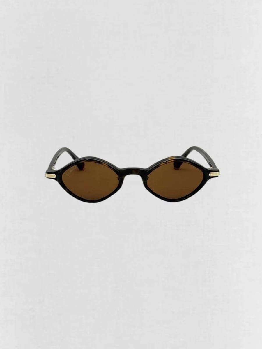 CARTIER Premiere Brown Tortoiseshell Sunglasses