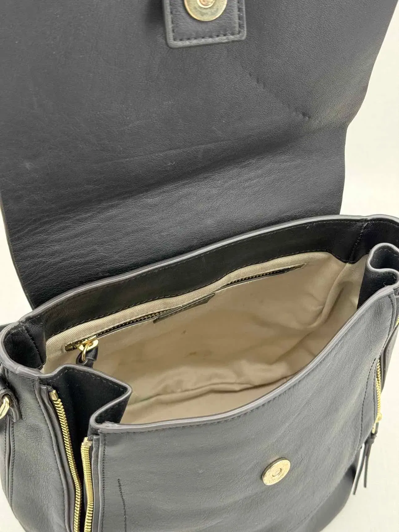CHLOE Faye Black Backpack