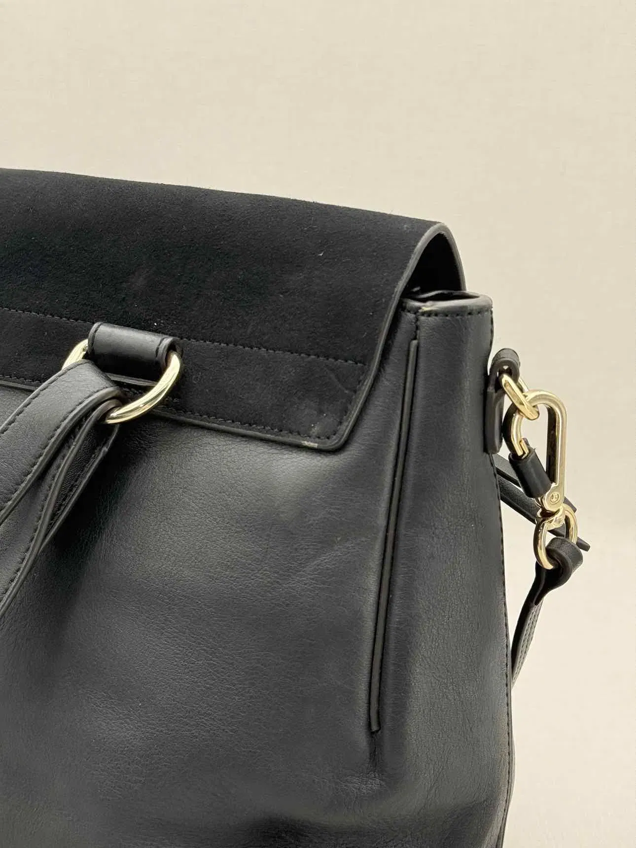 CHLOE Faye Black Backpack