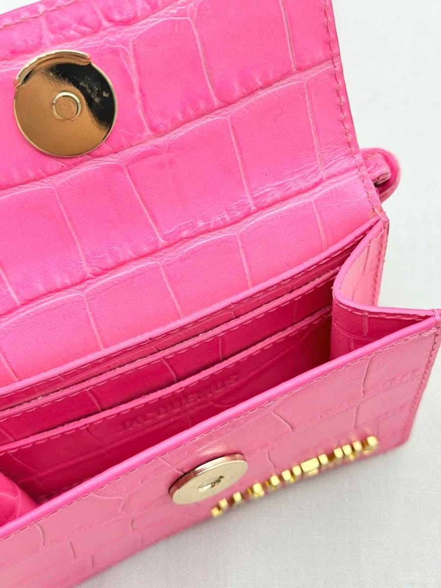 JACQUEMUS Le Riviera Pink Shoulder Bag