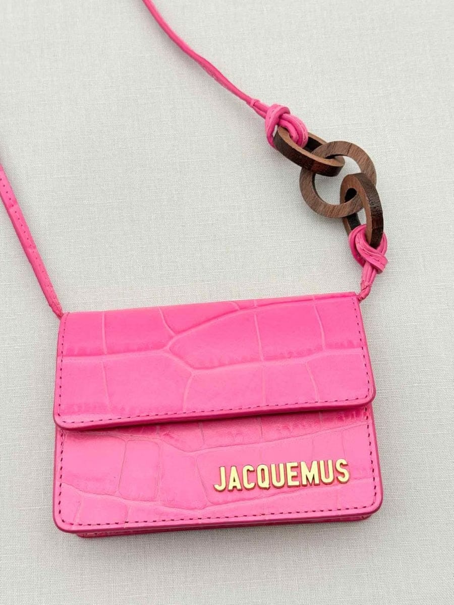JACQUEMUS Le Riviera Pink Shoulder Bag