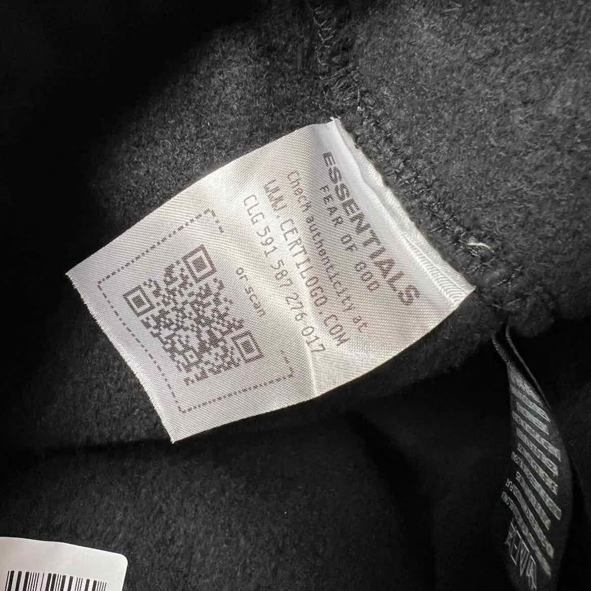 Fear of God Sweatpants "BLACK" New Size L