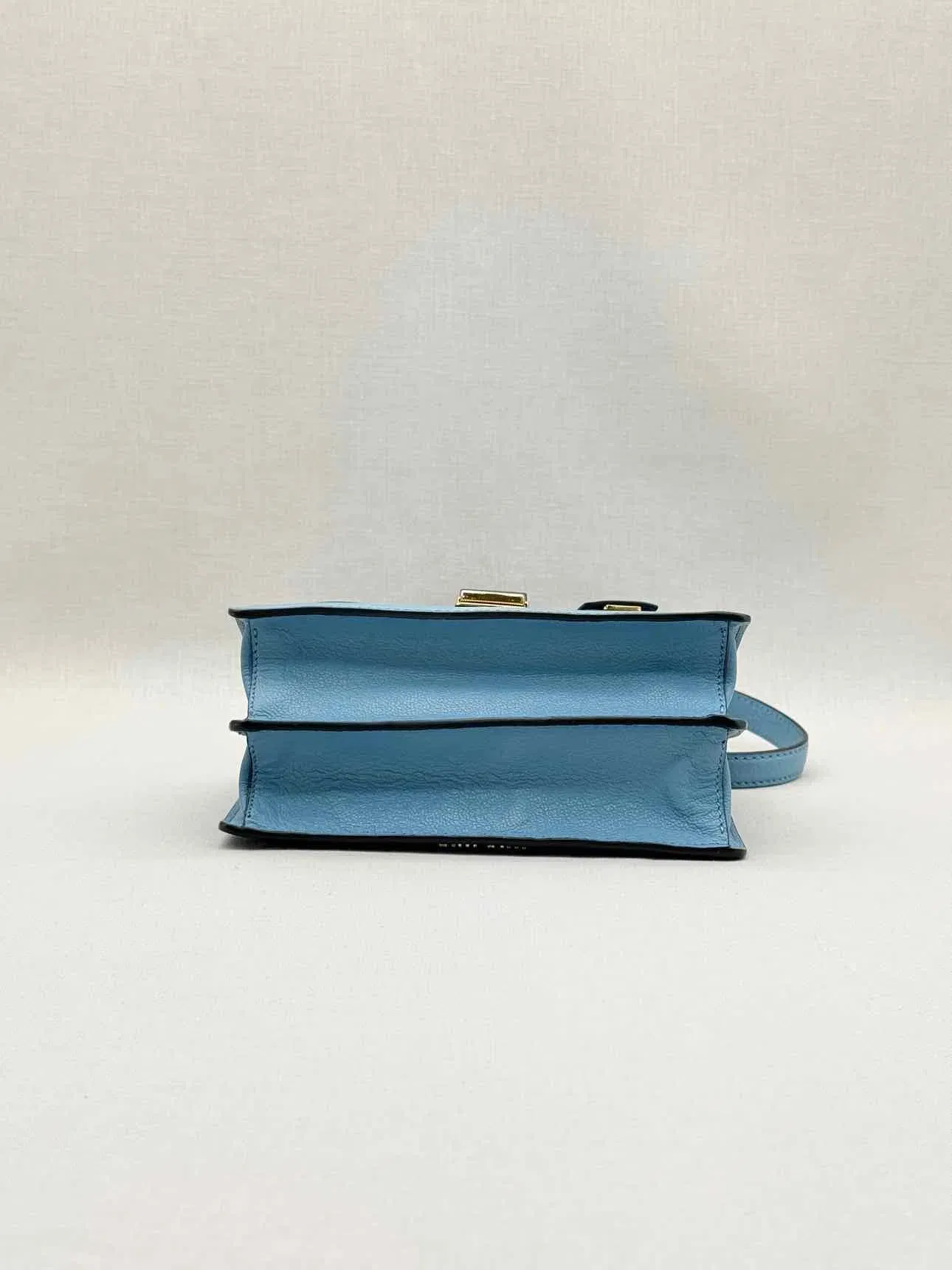 MIU MIU Madras Blue Tapestry Shoulder Bag