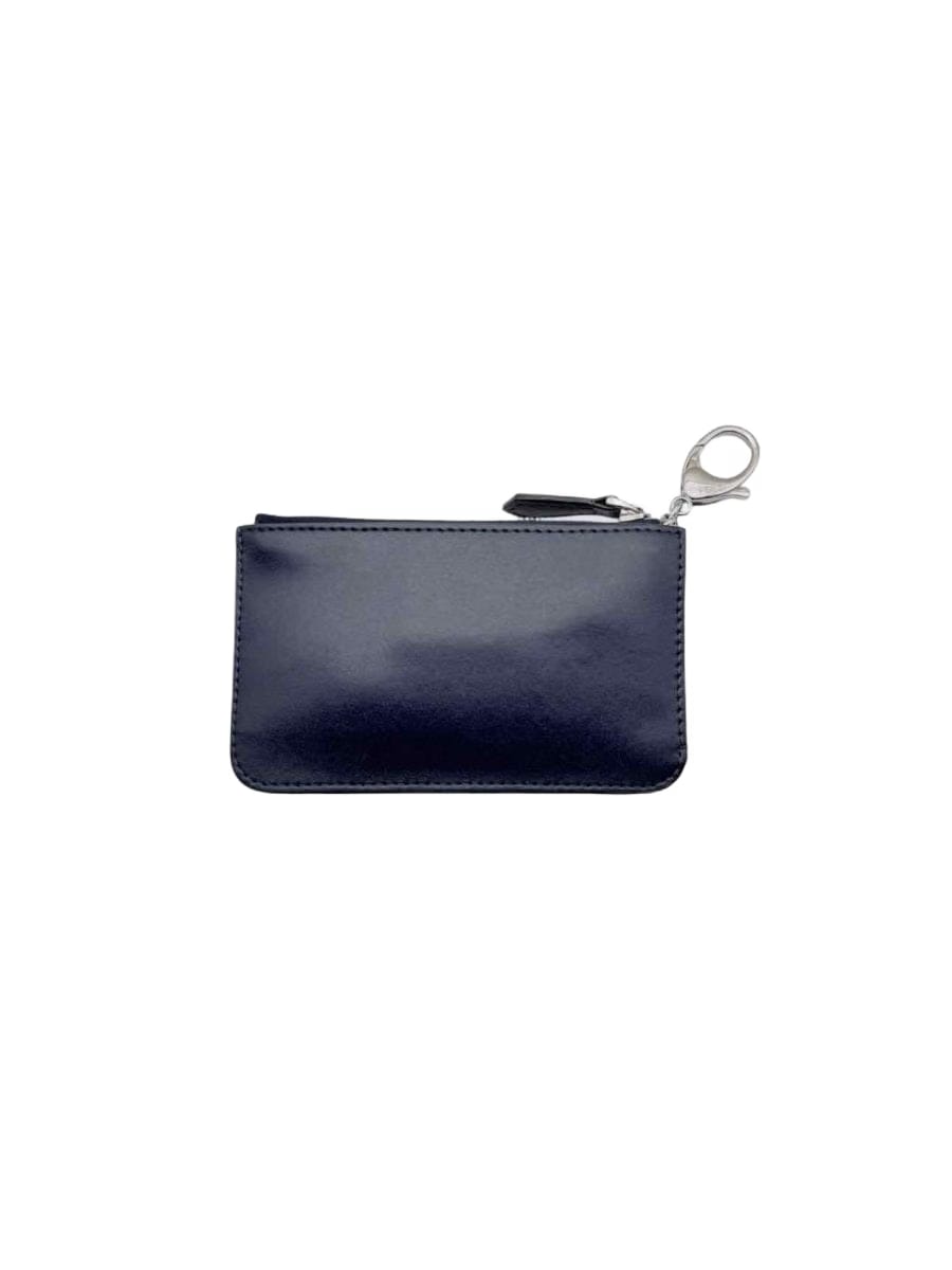 FENDI Vitello Liberty Blue Coin Wallet
