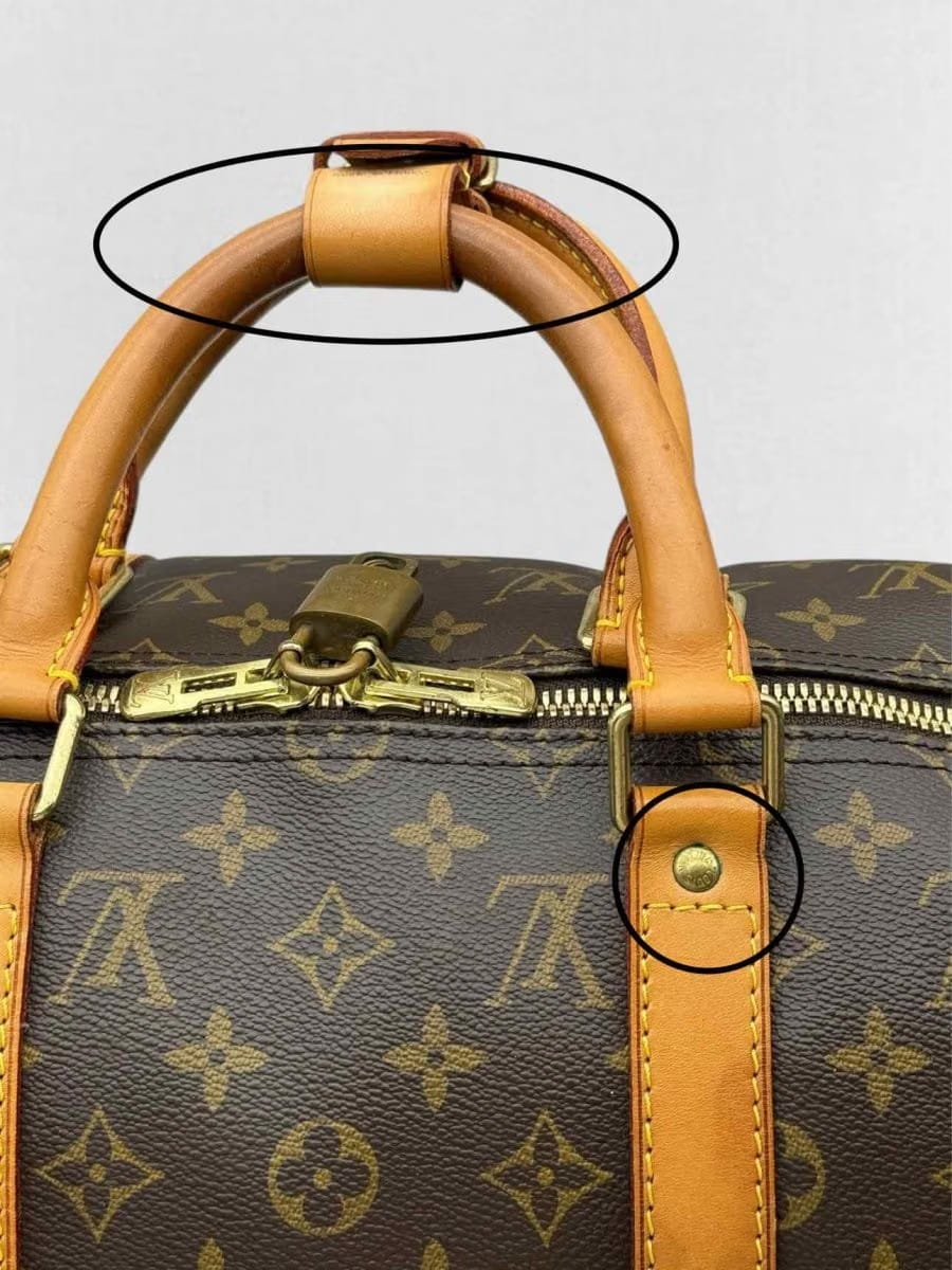 LOUIS VUITTON Keepall Brown Monogram Duffel bag