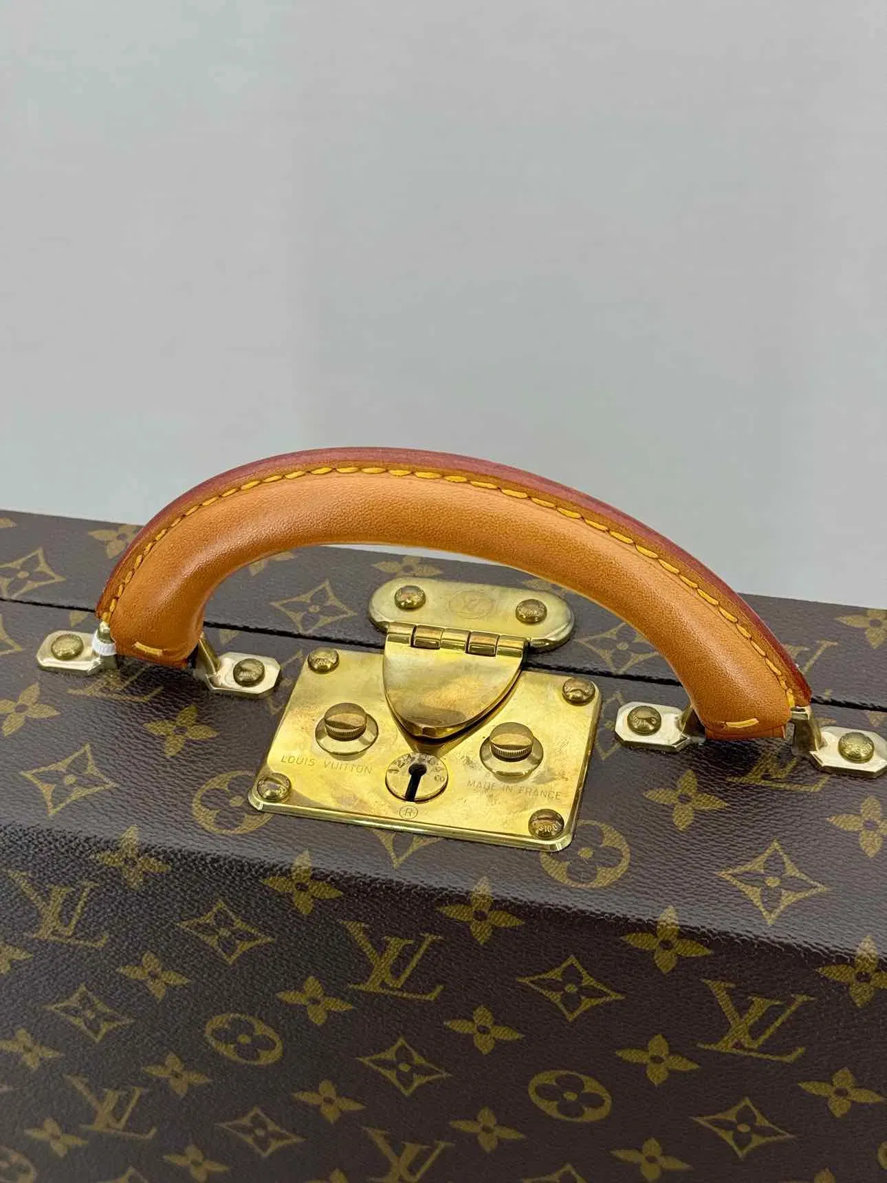LOUIS VUITTON President Classeur Brown Briefcase