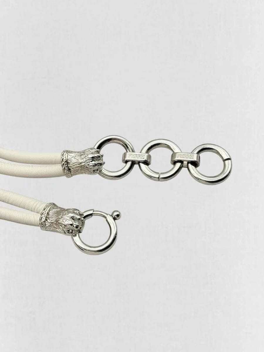 GIANFRANCO FERRE Off-white Chain Link Belt