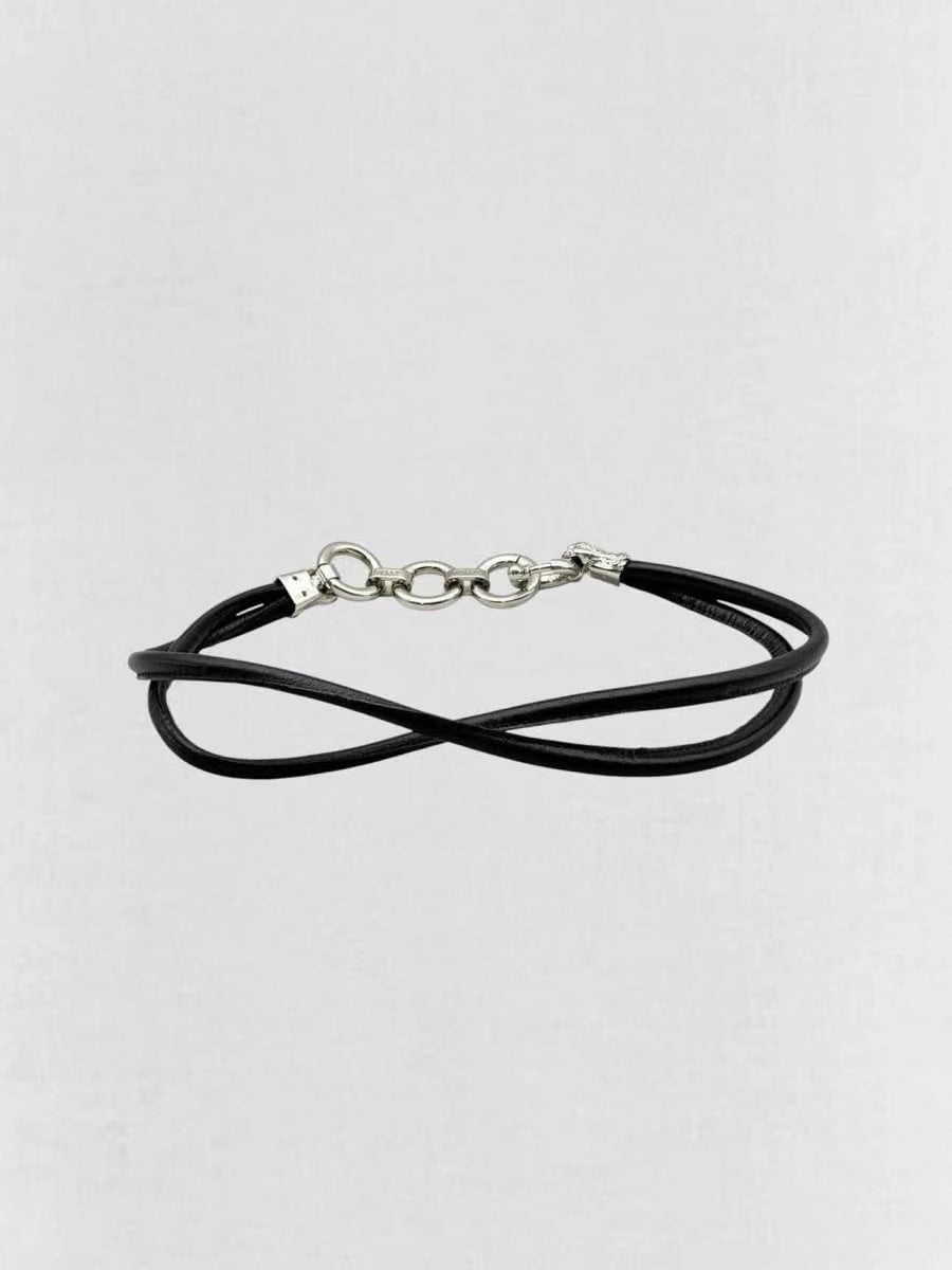 GIANFRANCO FERRE Black Chain Link Belt