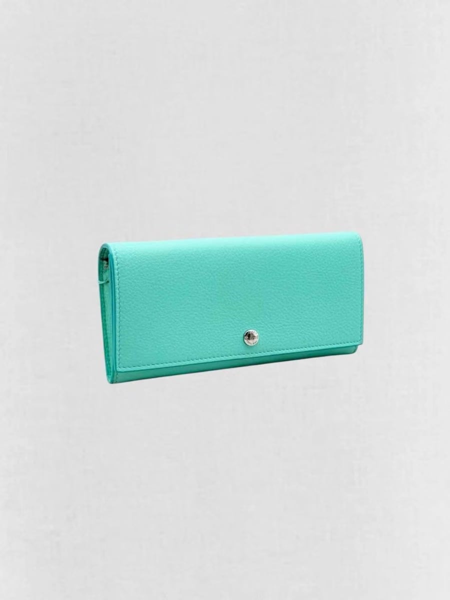 TIFFANY & CO Tiffany Blue Continental Wallet