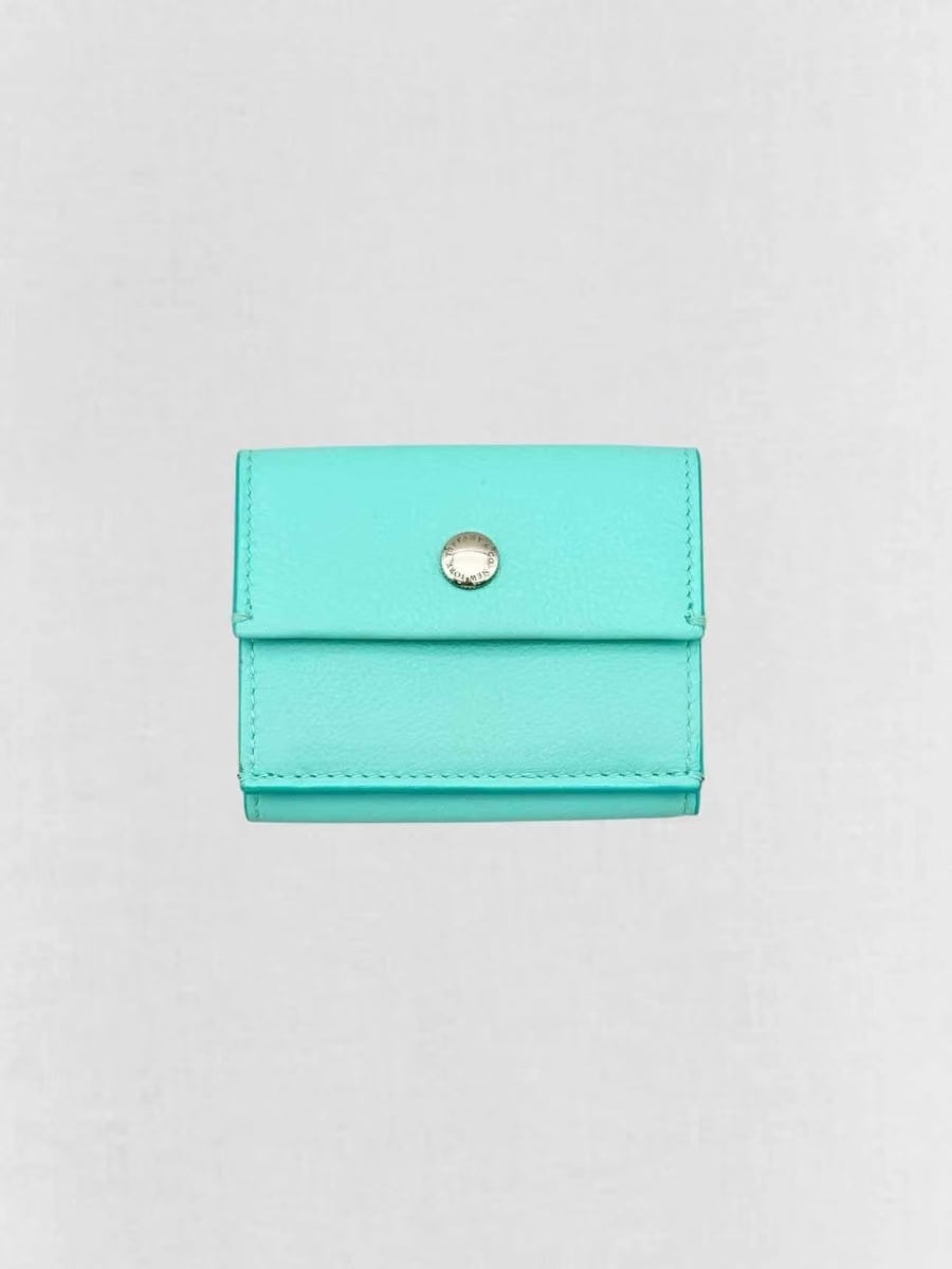 TIFFANY & CO Tiffany Blue Compact Wallet