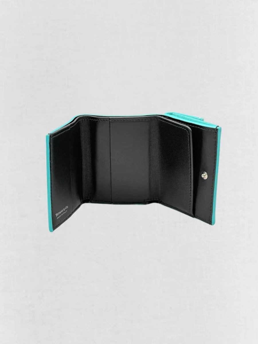 TIFFANY & CO Tiffany Blue Compact Wallet